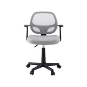 Artiss Mesh Office Chair Computer Gaming Desk Chairs Work Study Mid Back Grey OCHAIR-H-FZ14-GY