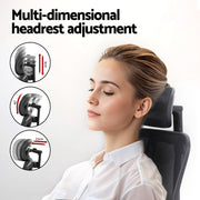 Artiss Ergonomic Mesh Office Chair Black OCHAIR-H-FZ20-FT-BK