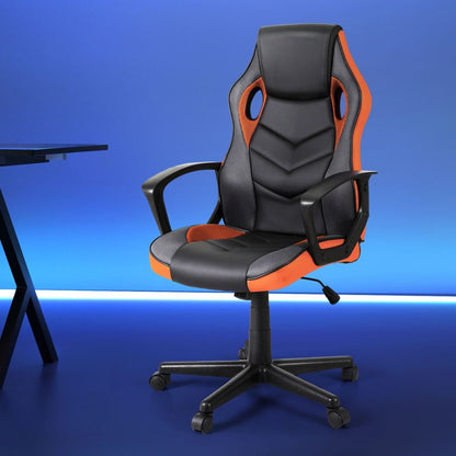 Artiss Gaming Office Chair Computer Executive Racing Chairs High Back Orange OCHAIR-H-GAME-OR