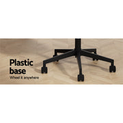 Artiss Mesh Office Chair Computer Gaming Desk Chairs Work Study Mid Back Black OCHAIR-K-MESH-BK