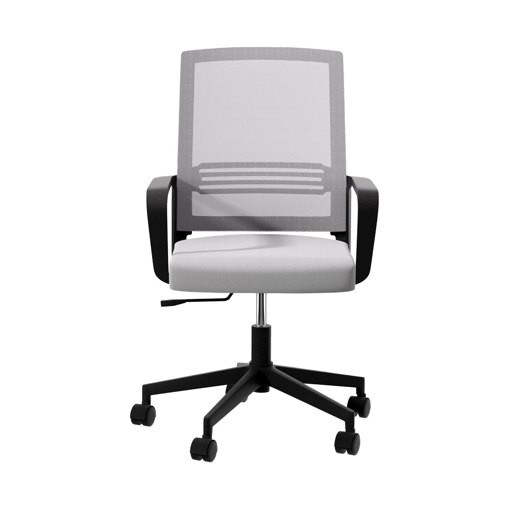Artiss Mesh Office Chair Computer Gaming Desk Chairs Work Study Mid Back Grey OCHAIR-K-MESH-GY
