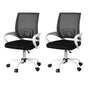 Artiss 2x Office Chair Mesh Computer Gaming Desk Chairs Work Study Mid Back OCHAIR-L-2004-WHX2