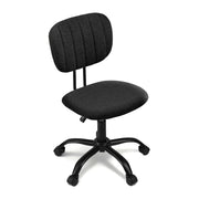 Artiss Armless Office Chair with Wheels, Ergonomic 360 degrees Swivel Home Office Desk Chair, Height OCHAIR-M-1142-BK