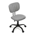 Artiss Armless Office Chair with Wheels, Ergonomic 360 degrees Swivel Home Office Desk Chair, Height OCHAIR-M-1142-GY