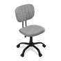Artiss Armless Office Chair with Wheels, Ergonomic 360 degrees Swivel Home Office Desk Chair, Height OCHAIR-M-1142-GY