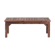 Gardeon Garden Benches Garden Seating Backless Timber Seat 120cm Brown