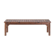 Gardeon Garden Benches Garden Seating Backless Timber Seat 150cm Brown