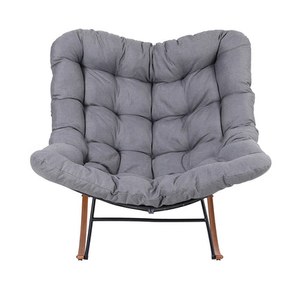 Gardeon Outdoor Rocking Chair Furniture Papasan Recliner Garden Patio Lounge Setting ODF-ROCK-ST-GE