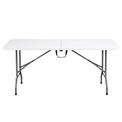 Gardeon 180cm Folding Table Portable Fold-in-Half with Handle Camping Picnic ODF-TB-HDPE-180CM