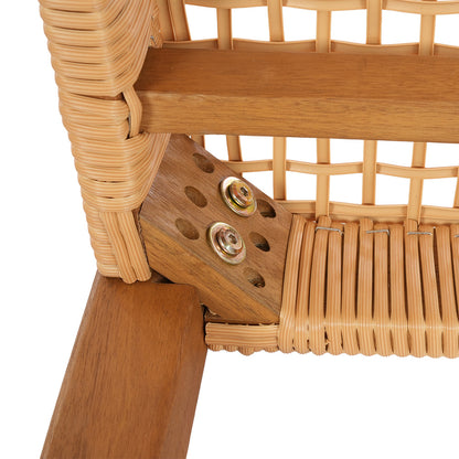 Gardeon Outdoor Garden Bench Seat Dining Acacia Wood 2-Seater Patio Furniture ODF-V-BENCH-TK