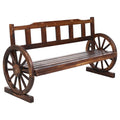 Gardeon Outdoor Garden Bench Wooden 3 Seater Wagon Chair Lounge Patio Furniture ODF-WAGON-3S-V-CC