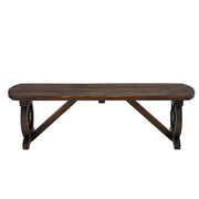 Gardeon Outdoor Garden Bench Seat Wooden Patio Furniture Wagon Dining Chair ODF-WAGON-NBR-CC