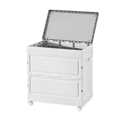 Gardeon 159L Outdoor Storage Box Stackable Cupboard Camping Organizer Wheels OSB-159L-WHEEL-BE