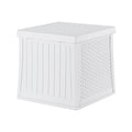 Gardeon Outdoor Storage Box 56L Container Lockable Indoor Garden Toy Tool Shed OSB-56L-WH