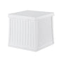 Gardeon Outdoor Storage Box 56L Container Lockable Indoor Garden Toy Tool Shed OSB-56L-WH