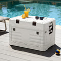 Gardeon 60L Outdoor Storage Box Foldable Camping Collapsible Bins Organizer OSB-60L-FD-BE