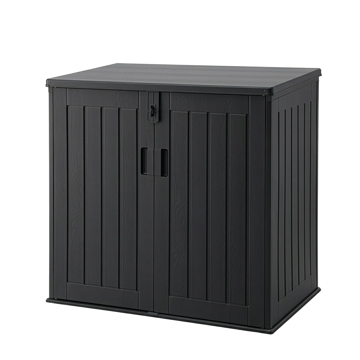Gardeon Outdoor Storage Box 775L Container Lockable Cabinet Tool Organizer Shed Black OSB-775L-ABK