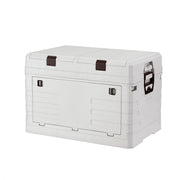 Gardeon 80L Outdoor Storage Box Foldable Camping Collapsible Bins Organizer OSB-80L-FD-BE