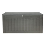Gardeon Outdoor Storage Box 830L Container Lockable Garden Bench Tool Shed Black OSB-S830-BK