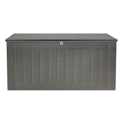 Gardeon Outdoor Storage Box 830L Container Lockable Garden Bench Tool Shed Black OSB-S830-BK