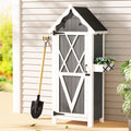 Gardeon Outdoor Storage Cabinet Shed Box Wooden Shelf Chest Garden Furniture OSC-CABI-WOOD-HO-GE