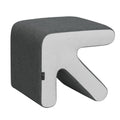 Artiss Ottoman Foot Stool Arrow Linen Grey OTM-ARROW-LINEN-GY