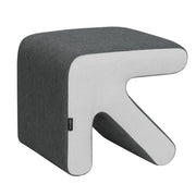 Artiss Ottoman Foot Stool Arrow Linen Grey OTM-ARROW-LINEN-GY