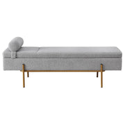 Artiss Storage Ottoman Bed 140cm Pillow Foot Stool OTM-RTA-05-PLW-GY