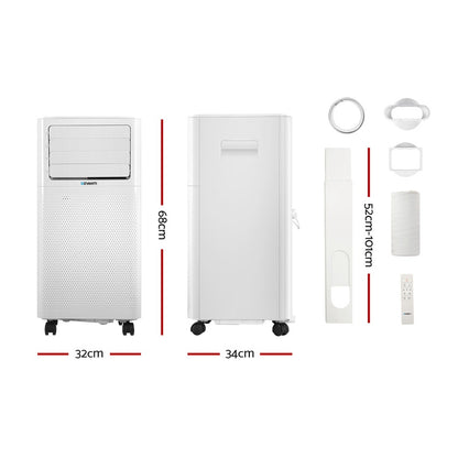 Devanti Portable Air Conditioner 7000BTU PAC-A-14K-WH