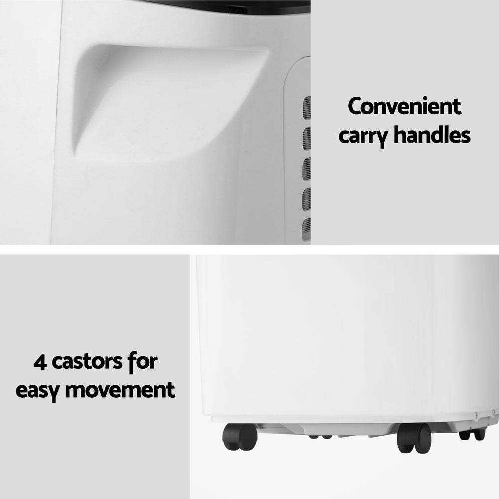 Devanti Portable Air Conditioner WiFi 7000BTU PAC-A-14K-WH-WI