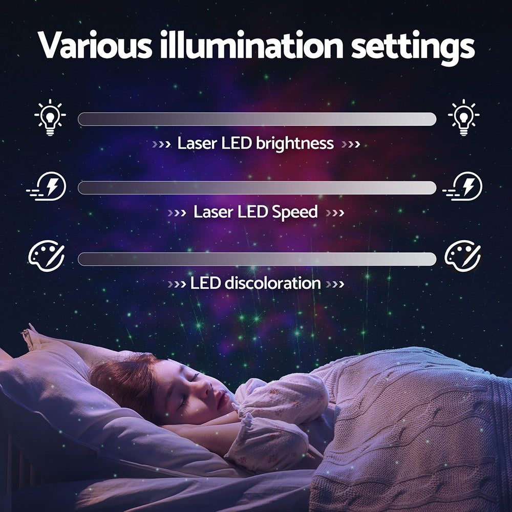 Gardeon Projector Party Light LED Starry Sky Galaxy Laser Projection Night Lamp PAR-LIGHT-B-PRO