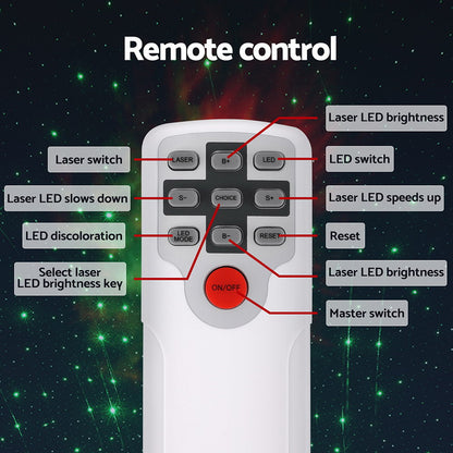 Gardeon Projector Party Light LED Starry Sky Galaxy Laser Projection Night Lamp PAR-LIGHT-B-PRO