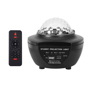 Gardeon Projector Party Night Light LED Galaxy Starry Sky Ocean Star Lamp Music PAR-LIGHT-Q5-BK