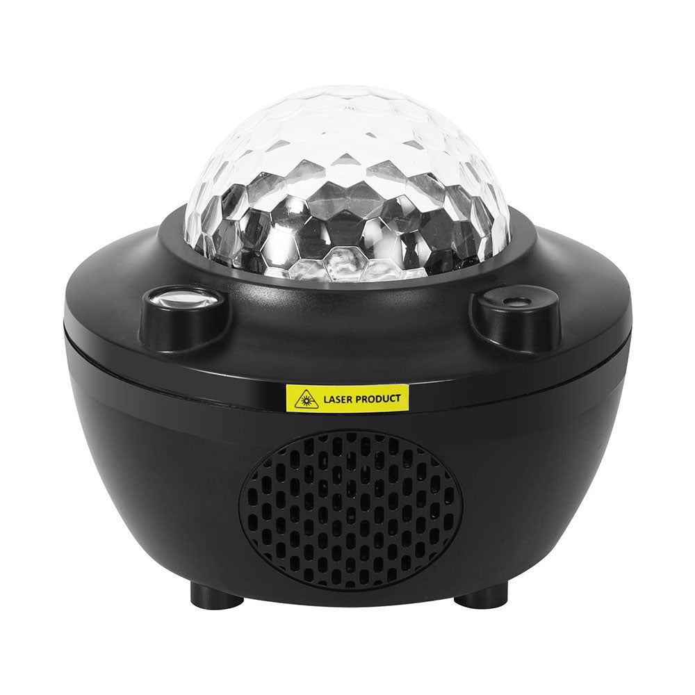 Gardeon Projector Party Night Light LED Galaxy Starry Sky Ocean Star Lamp Music PAR-LIGHT-Q5-BK