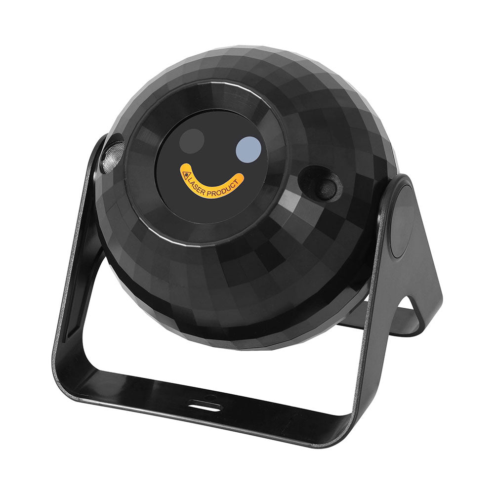 Gardeon Projector Party Light Disco Ball Stage LED RGB DJ Lamp Bluetooth Music PAR-LIGHT-Q8-BK