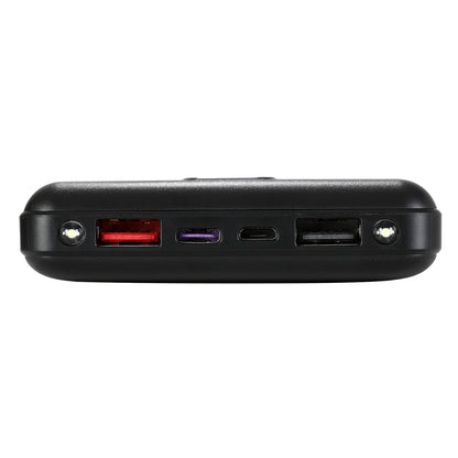 10000mAh Portable Power Bank PD22.5W Quick Charging Fast Charger for Phone Black PB-1WPD20-R-BK