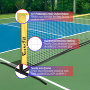 Everfit 10ft Portable Pickle Ball Net Adjustable Multi-Sport for Badminton Tennis Pickleball Volleyball PB-B-10FT-GR