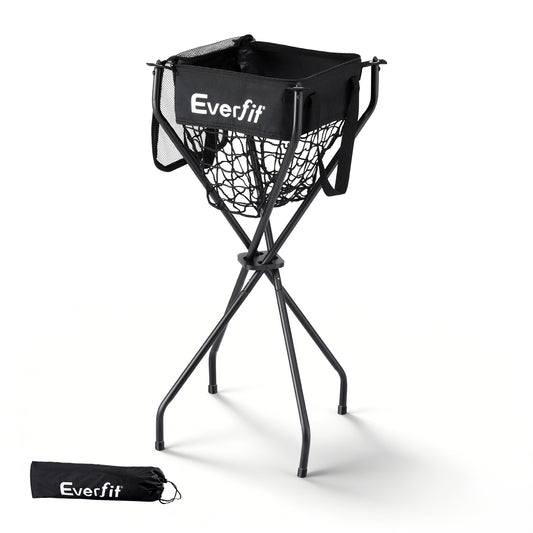 Everfit Portable Ball Cart Foldable Pickleball Tennis Baseball Softball PB-B-CART-BK