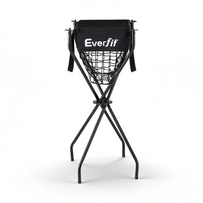 Everfit Portable Ball Cart Foldable Pickleball Tennis Baseball Softball PB-B-CART-BK