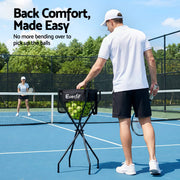 Everfit Portable Ball Cart Foldable Pickleball Tennis Baseball Softball PB-B-CART-BK