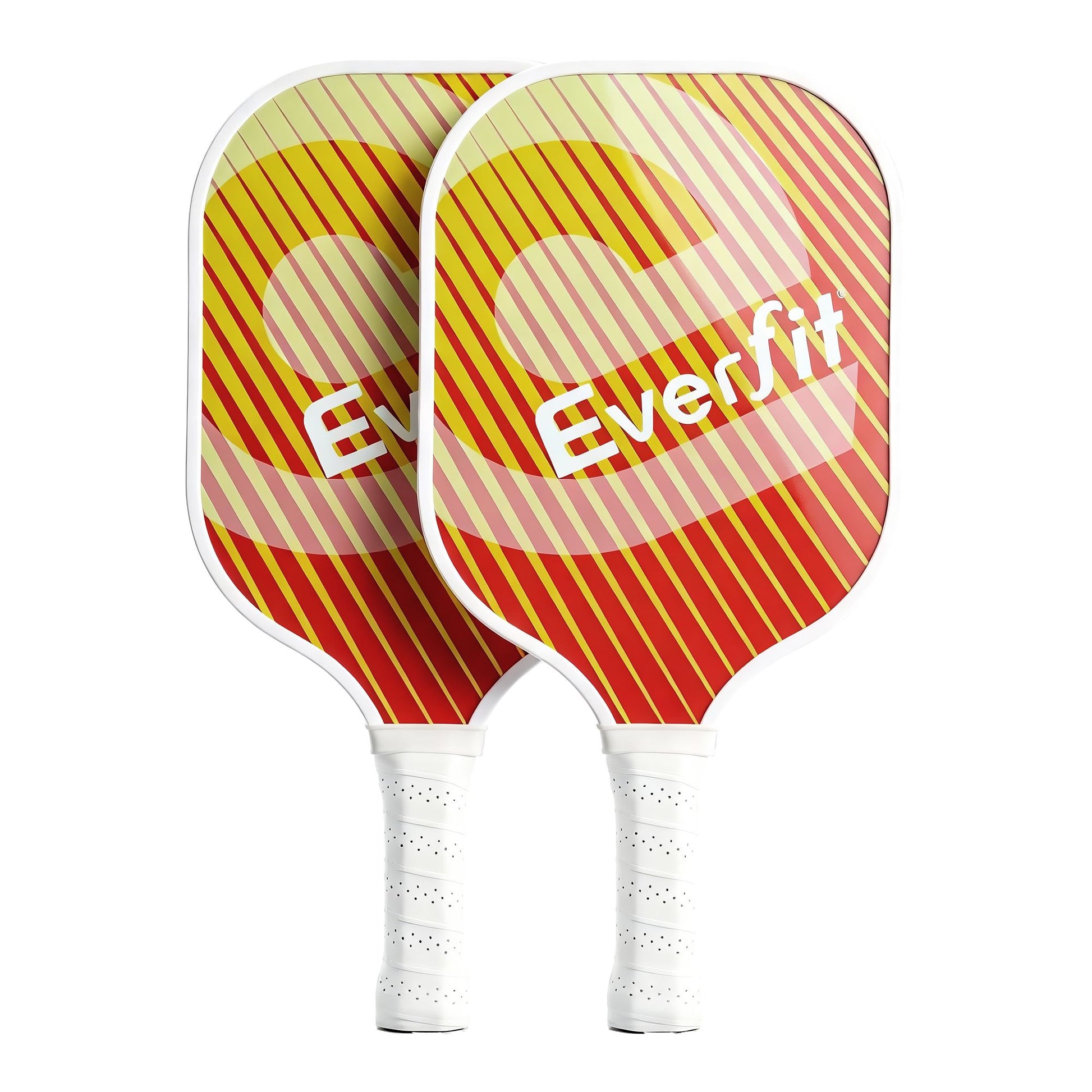Everfit Pickleball Paddle Set Fibreglass Racquet Honeycomb Core With Bag Orange PB-B-PADDLE-OGX2