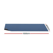 Aqua Buddy Pool Cover 10x4m 600 Micron Swimming Pool Solar Blanket Blue Black PC-100X40-XL-BK-BL