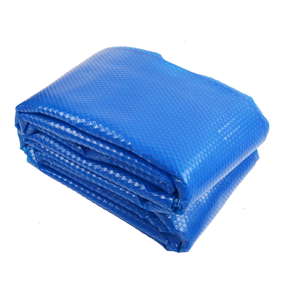 Aquabuddy Pool Cover 500 Micron 10.5x4.2m Swimming Pool Solar Blanket Blue Silver PC-105X42-L-DX-BL