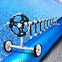 Aquabuddy Pool Cover 500 Micron 10.5x4.2m Swimming Pool Solar Blanket 5.5m Roller PC-105X42-L-DX-BL-ROLLER