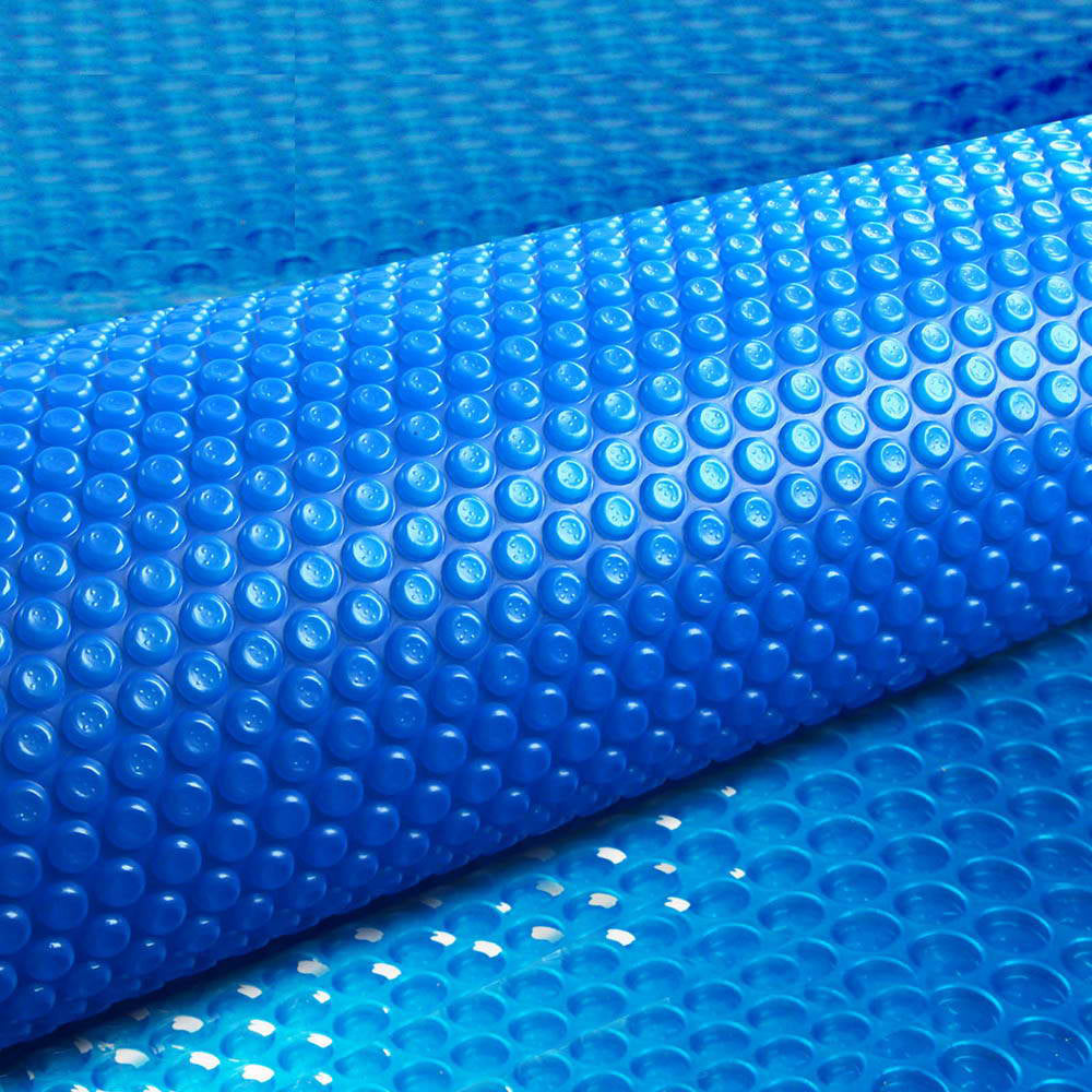 Aqua Buddy Pool Cover 500 Micron 11x4.8m Swimming Pool Solar Blanket Blue PC-110X48-L-BL