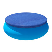 Aqua Buddy Pool Cover Fit 2.44m Round Above-ground Ring Swimming Pool Blanket Blue PC-244R-PE-BL