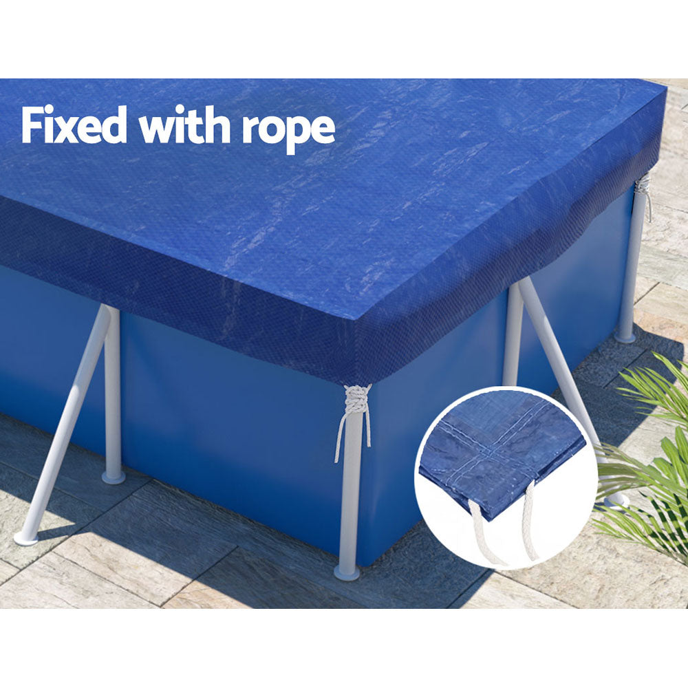 Aquabuddy Pool Cover 3x2m Above-ground Swimming Pool Blanket Blue PC-30X20-PE-BL