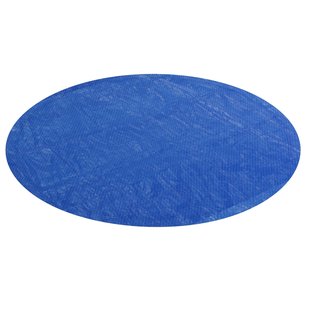 Aqua Buddy Pool Cover Fit 3.66m Round Above-ground Swimming Pool Blanket Blue PC-366R-PE-BL