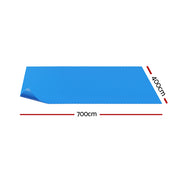 Aqua Buddy Pool Cover 600 Micron 7x4m Swimming Pool Solar Blanket Blue PC-70X40-L-BL