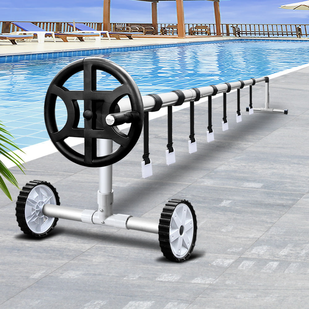 Aquabuddy Pool Cover Roller 4m Adjustable Swimming Pool Solar Blanket Reel PC-ROLLER-40